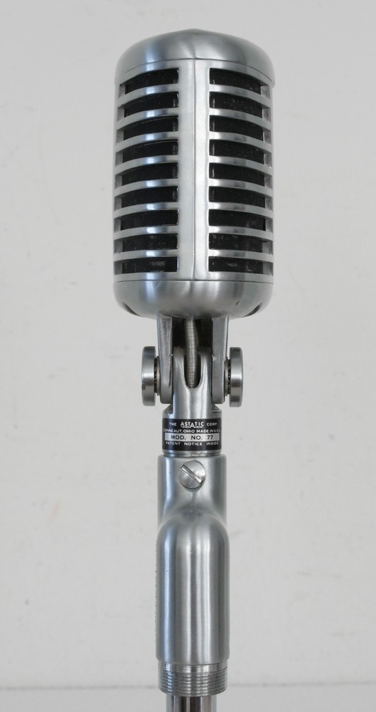 Astatic 77 Dynamic Cardioid Microphone with Stand and Cable