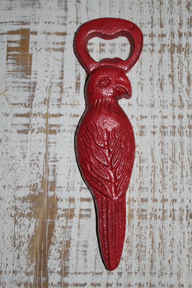 Parrot Anchor Stocking Stuffers, Cast Iron Bottle Openers, 4 items DB