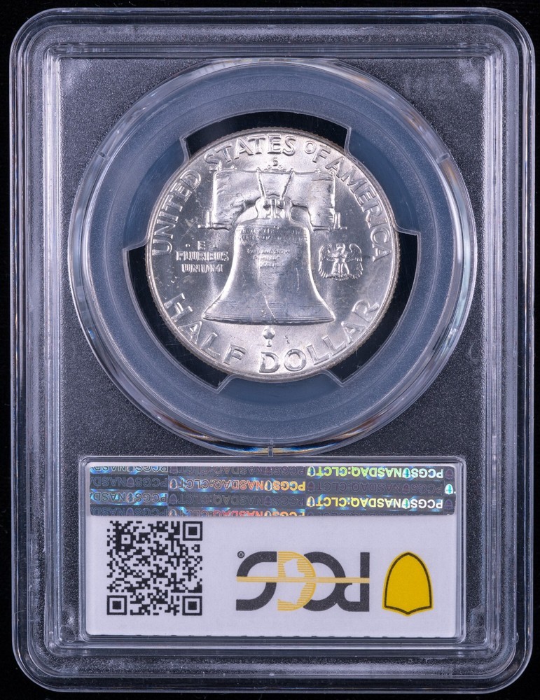1954-D Franklin Silver Half Dollar - PCGS MS64 - WB940