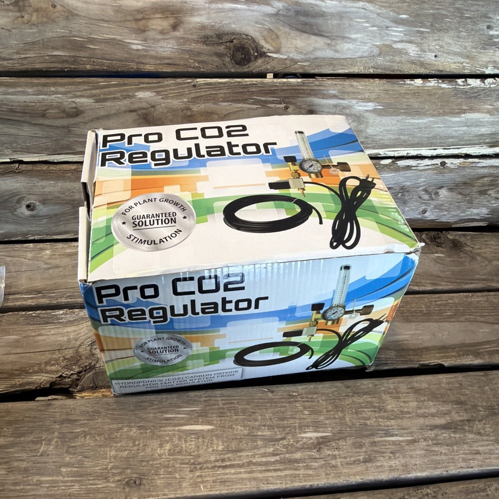 CO2Meter Grow Room Controller & Hydroponic Emitter Regulator & Extra Tubing