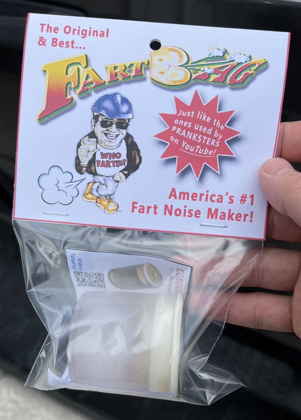 The Original FartBag Noise Maker (better than “The Pooter” or “Pooter Tooter”)