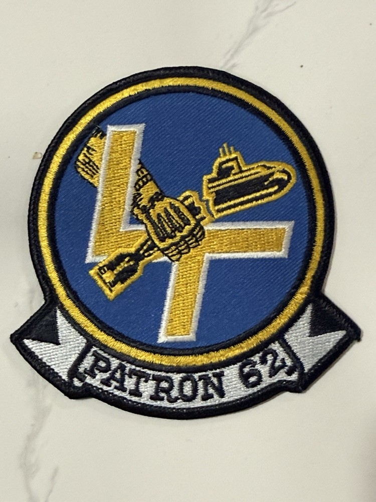 US Navy VP-62 Broadarrows PATRON 62 Patrol Squadron 4” Military Patch