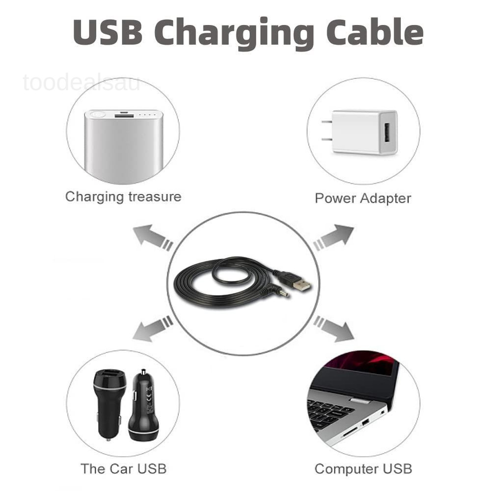 USB Charging Cable for ASM1007 EVO ASM1020 White Noise Machine, 2 Pcs
