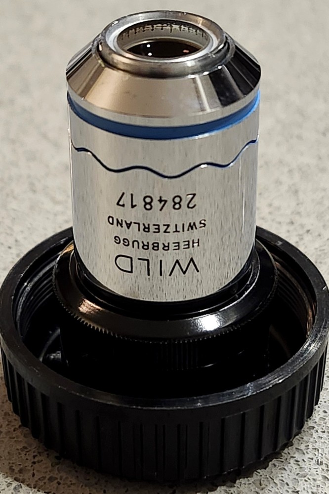 WILD FLUOTAR 10/0.40 MICROSCOPE OBJECTIVE, NIKON