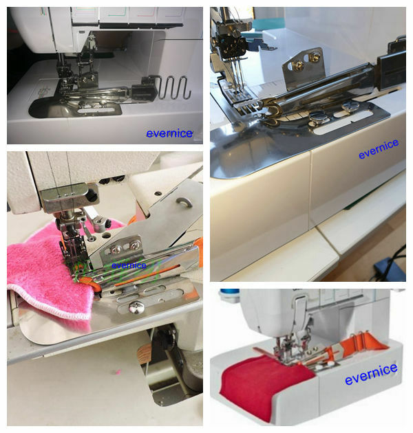 Cover Stitch Double Fold Edge Binder Attachment Folder Fits Janome CoverPro