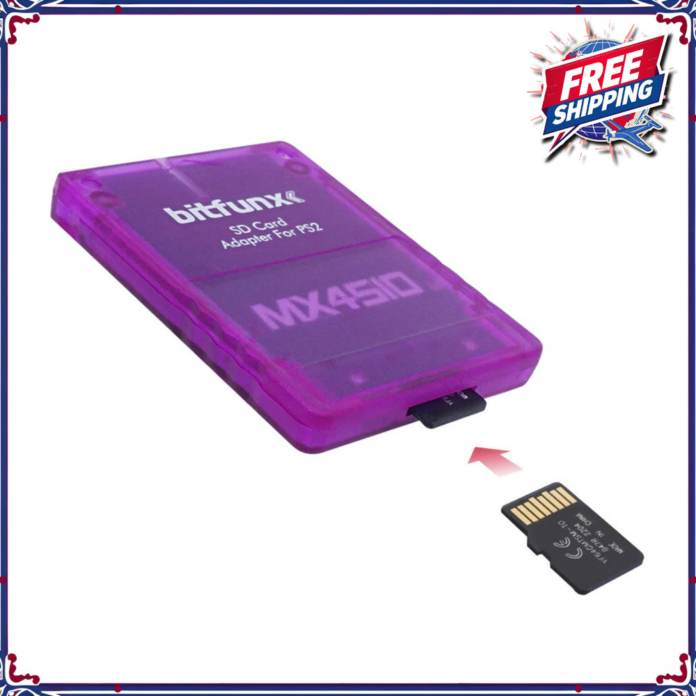 Card Reader for PS2 MX4SIO SIO2SD Secure Digital TF Card Memory Card Adapter