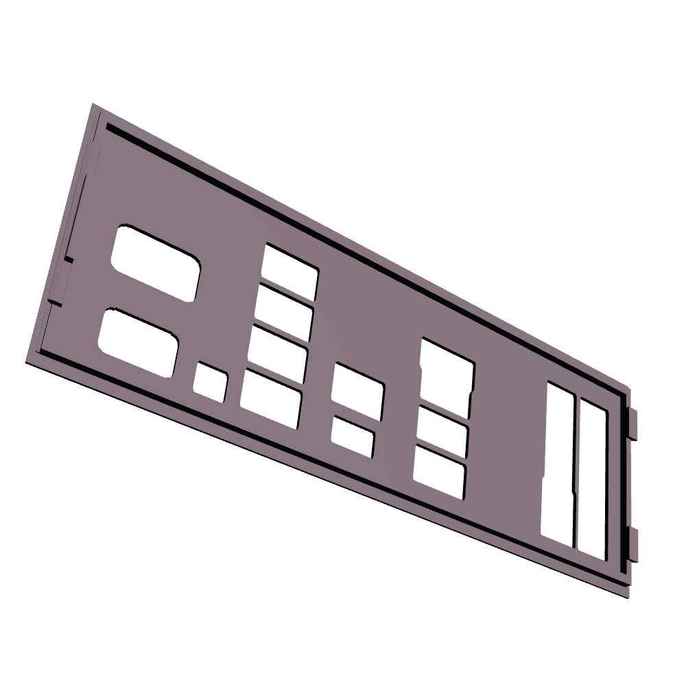 Asus Prime B650 Plus I/O Shield, 3D Printed, IO Backplate