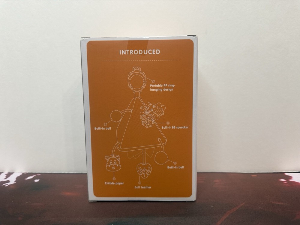 Baby Pull String Sensory Toy Zebra/Deer/Fox