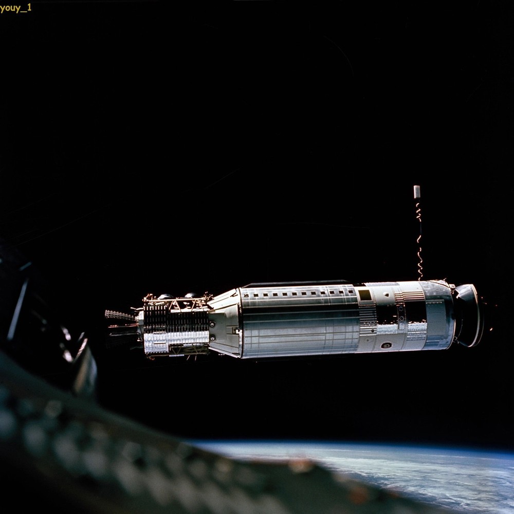 1/72/48 Gemini Spacecraft - Agena Finished Static 3D Model Printed Model Gift
