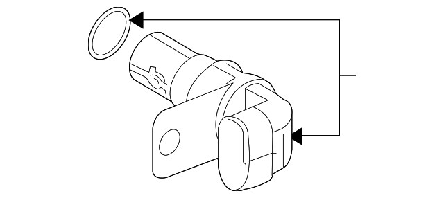 Genuine GM Crankshaft Position Sensor 12703627