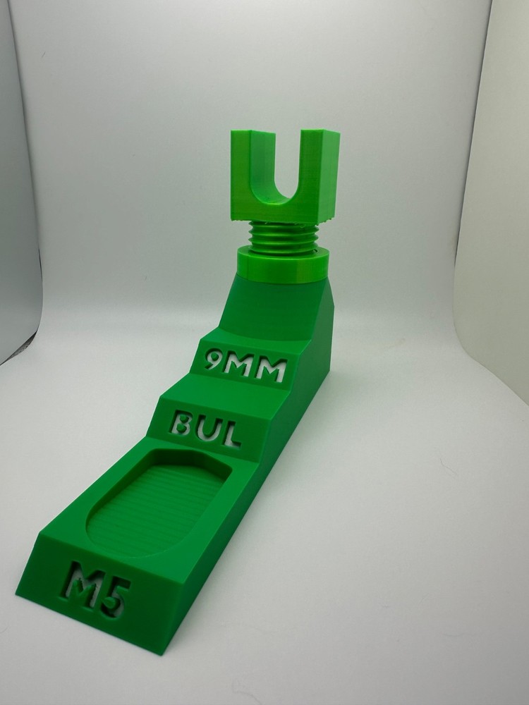 Custom Pistol Stand designed for Bul M5 3D Printed safe storage