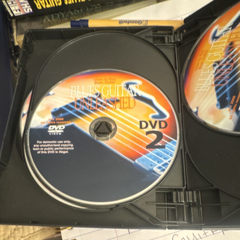 Blues Guitar Unleashed, by Griff Hamlin, 5 DVD-3 CD Box Set, 2008