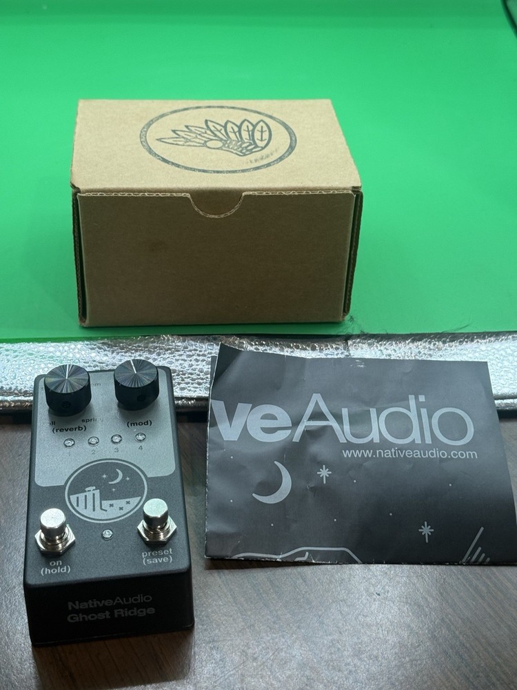 Native Audio Ghost Ridge Pedal Standard EF-GR-V15-STD With Box
