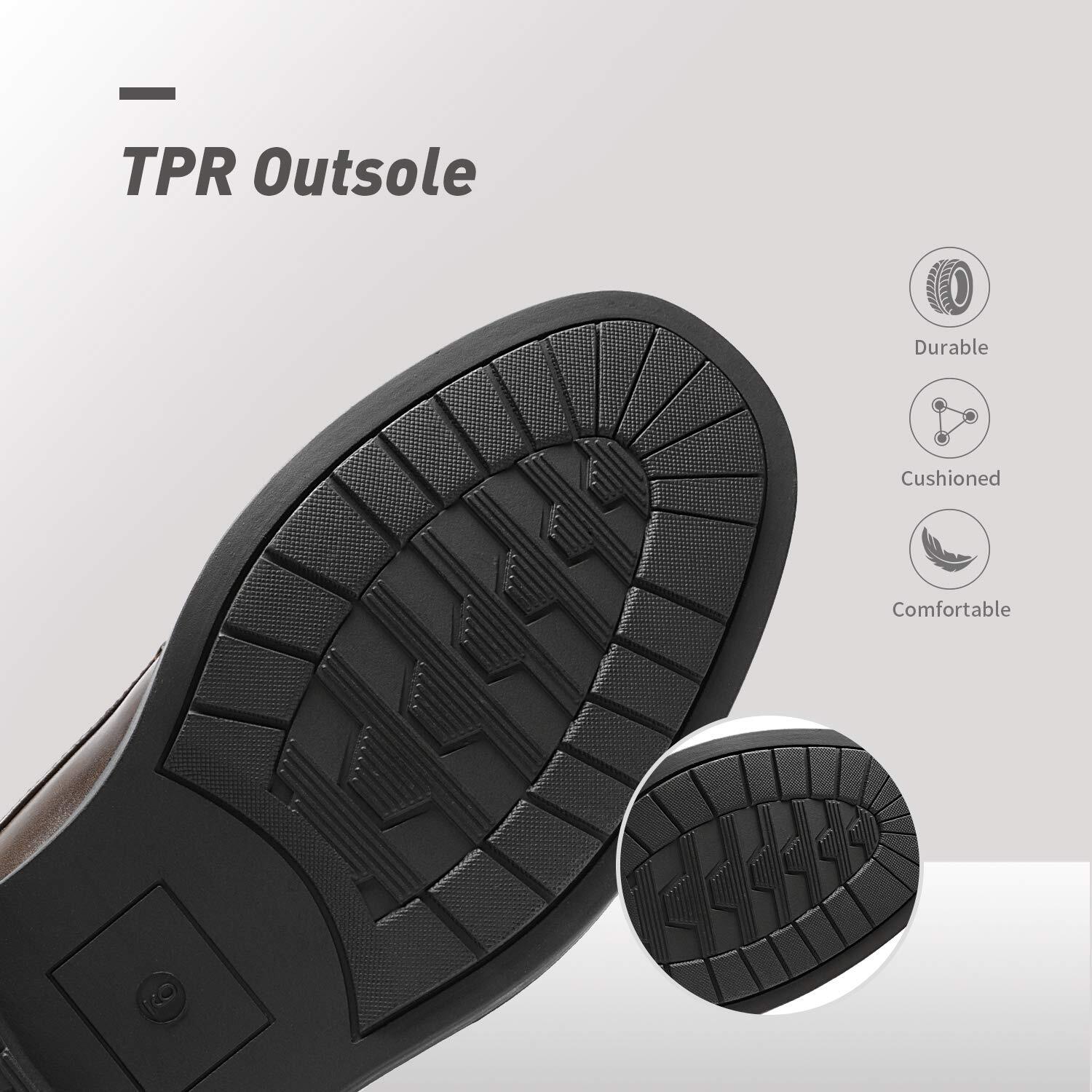 Men's Dress Oxford Derby Shoes Classic Lace Up Formal Business Shoes Wide Size