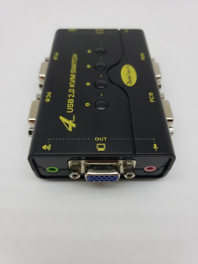 4 Port VGA KVM Switch with USB *see description*