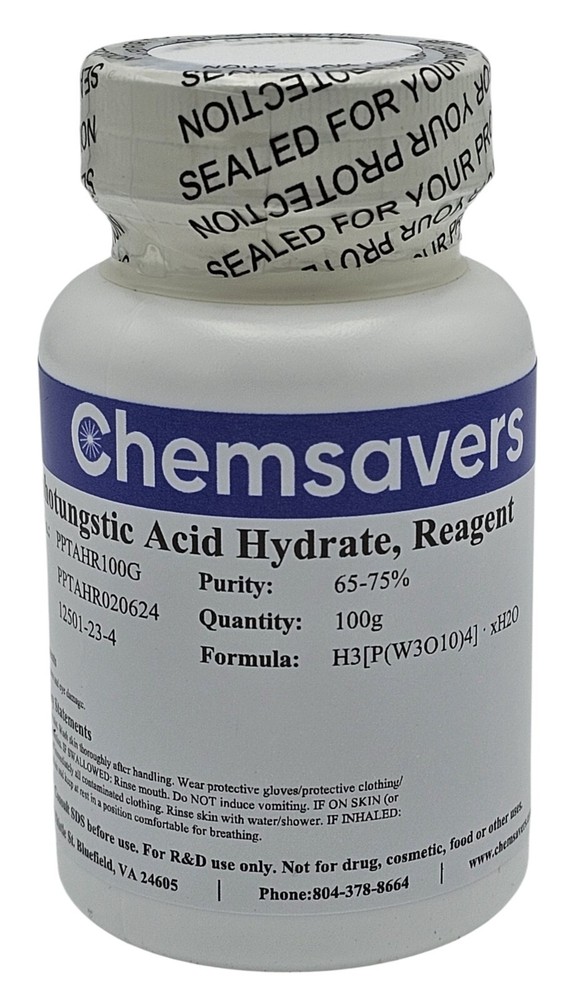 Phosphotungstic Acid Hydrate, Reagent, 100g