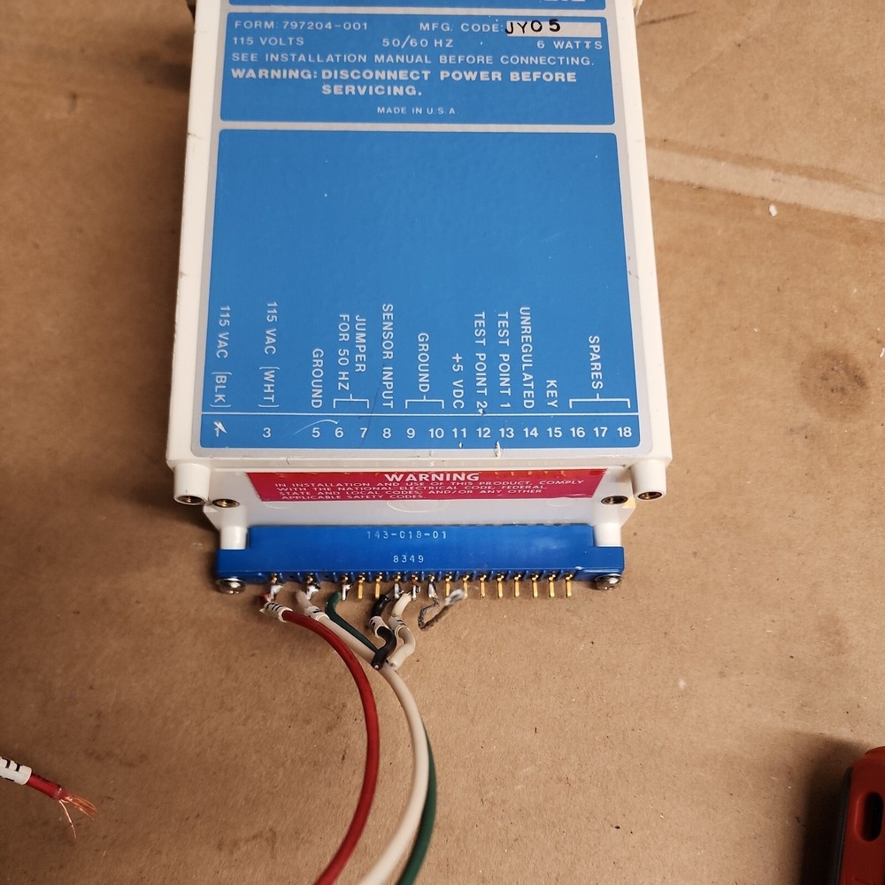 VEEDER-ROOT C34234 891E TACHOMETER Screen HAS SOME DISCOLORATION