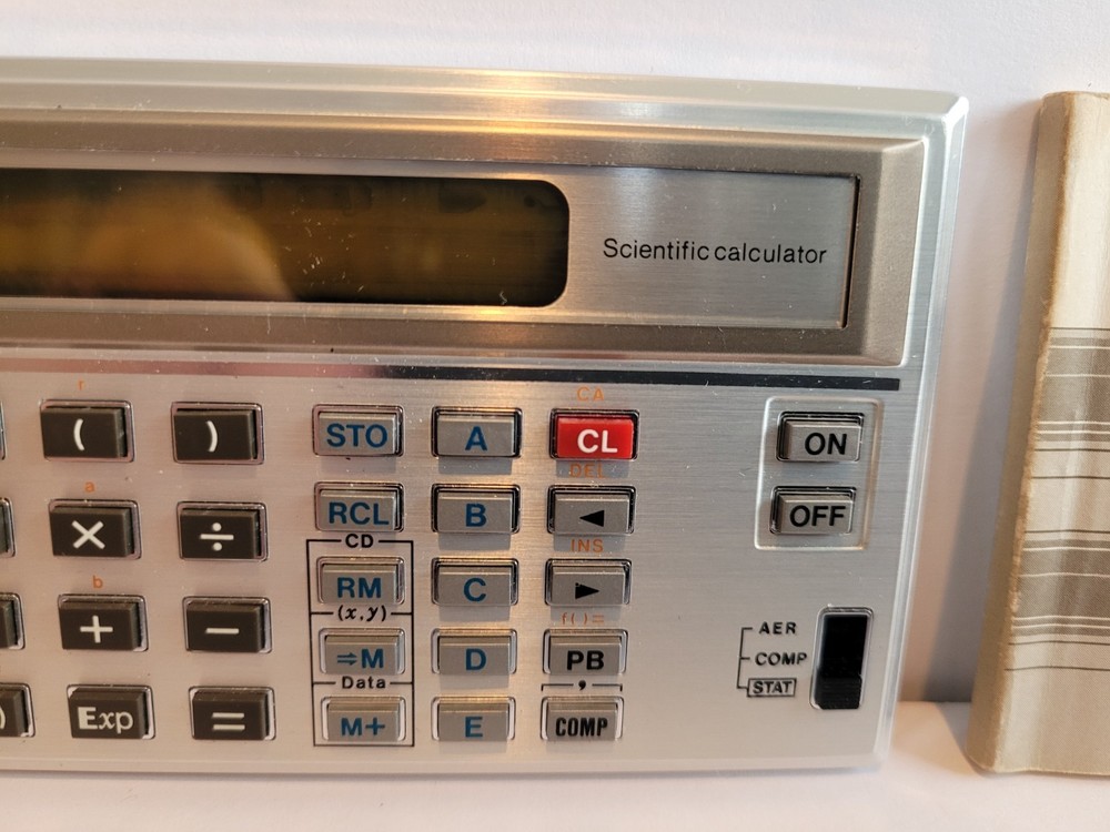 Sharp EL-5101 Scientific Calculator w/ Slip Cover