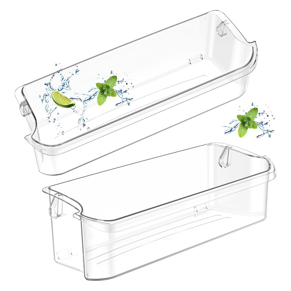 [2 Pack]Upgraded 241505301 Refrigerator Door Bin Shelf