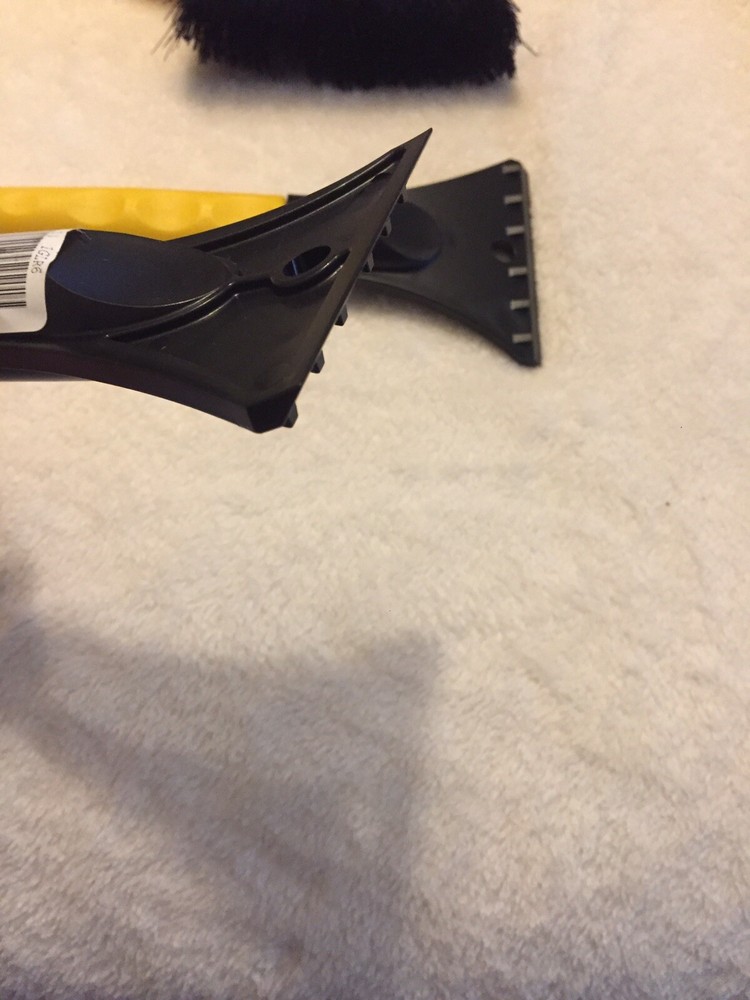 Snow Brush Ice Scaper Combo 3 Pack Yellow New
