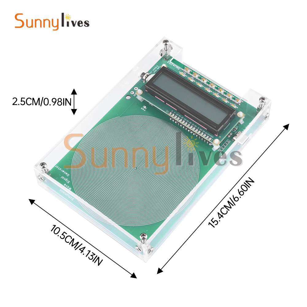 Schumann Wave Generator Pure Sine Frequency Adjustable Signal Generator +Case US