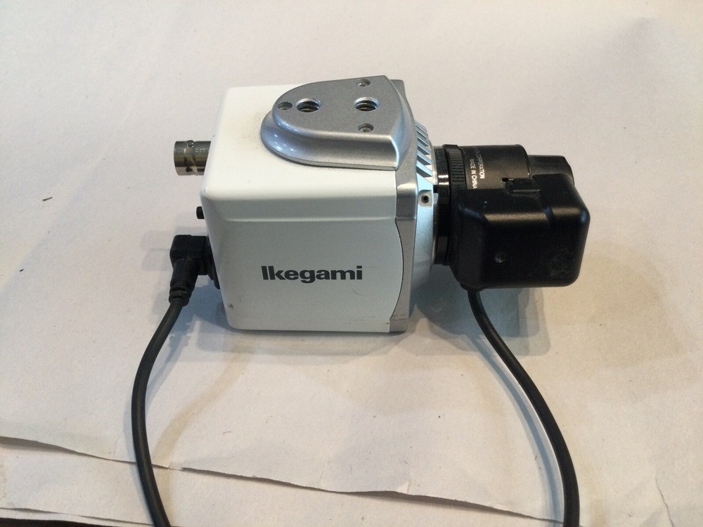 Ikegami ISD-A15 Hyper Wide Light Dynamic Compact Cube Color Camera with Lens