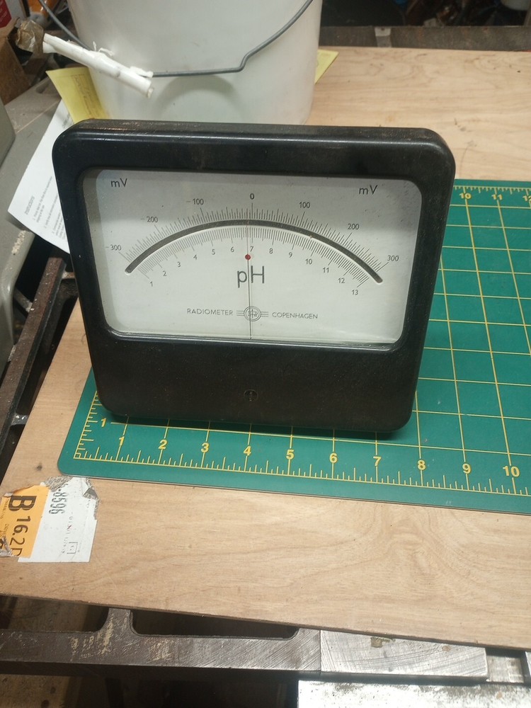Very Nice Large !! Ph Meter Copenhagen