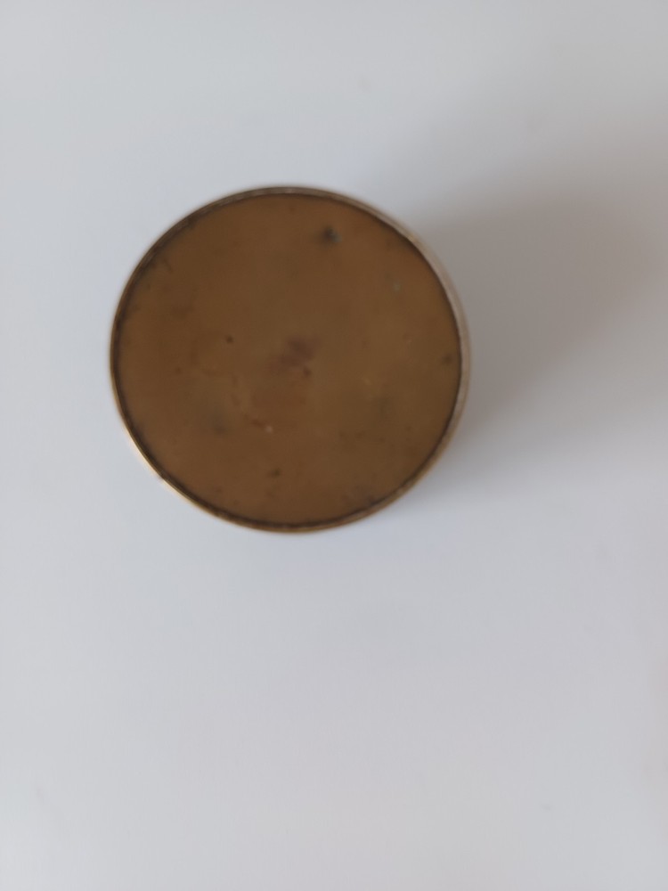 19th century brass floating dial compass