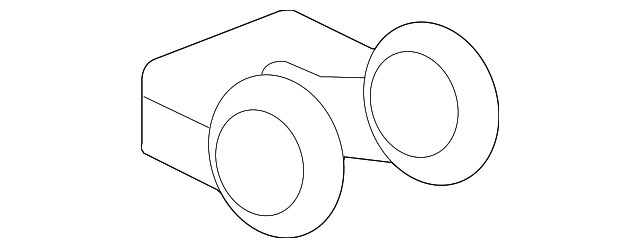 Genuine GM Center Air Distribution Duct 25996858