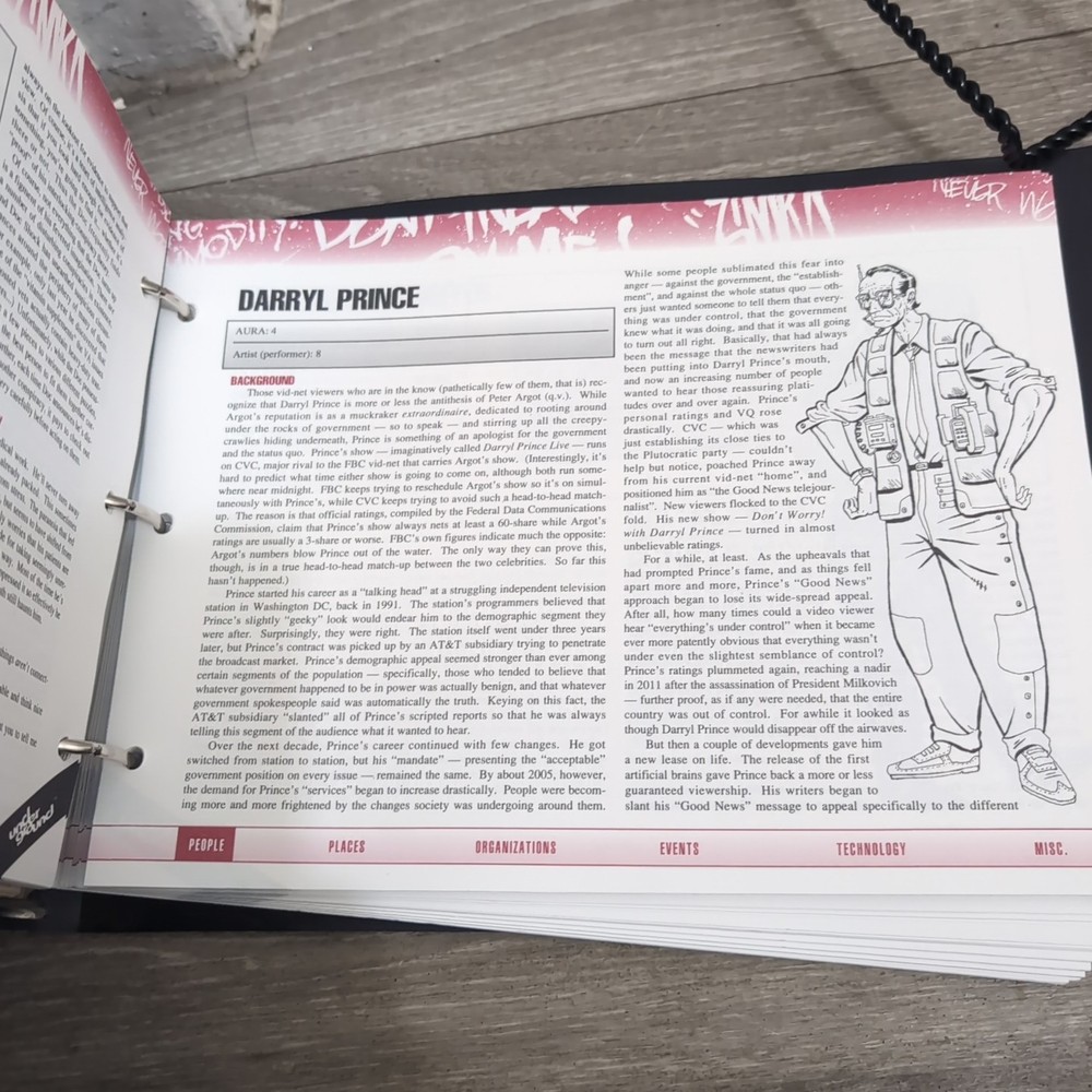 Underground RPG The NoteBook Mayfair Excellent Condition