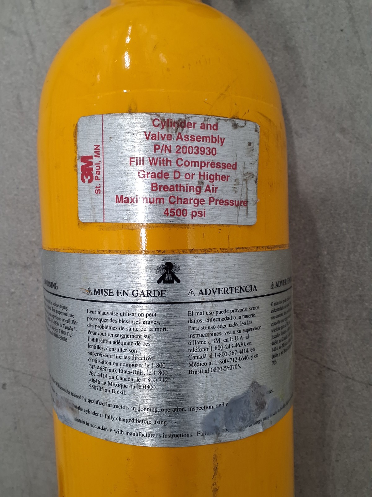 Luxfer Air Tank Part Number L45w