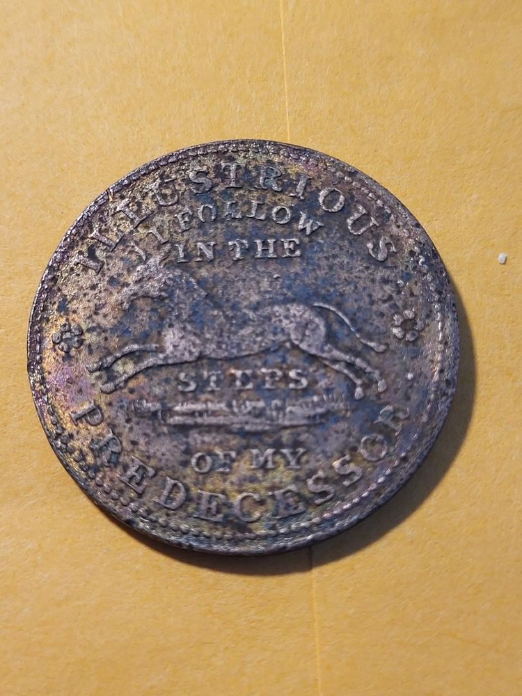 1837 Hard Times Token Executive Experiment  Turtle & Jackass )