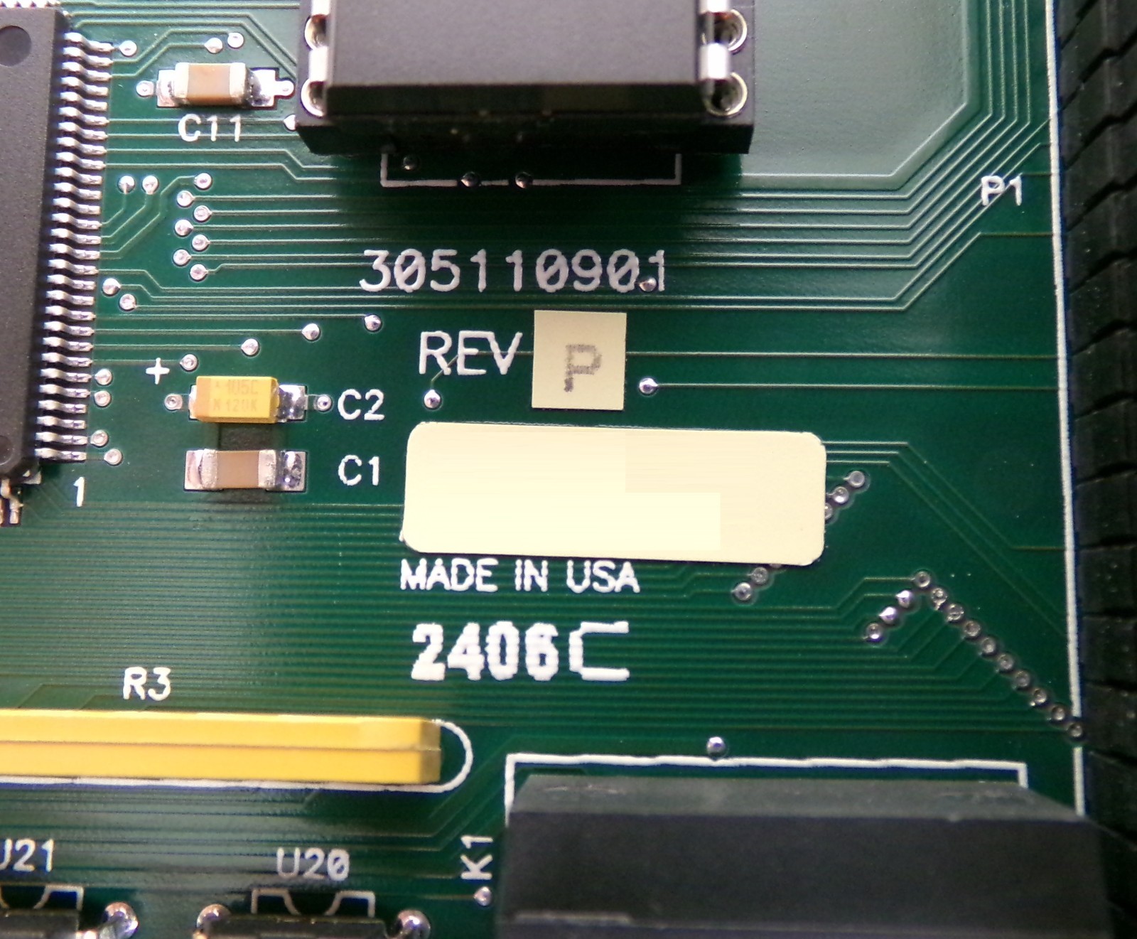 Ametek Process Instruments 305110901 Processor PCB CG1102 O2 Analyzer Working