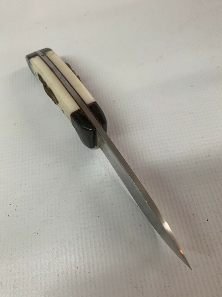 8.5" Straight Knife with Eagle on the handle