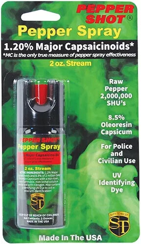 Pepper Shot 1.2% Mc Pepper Spray