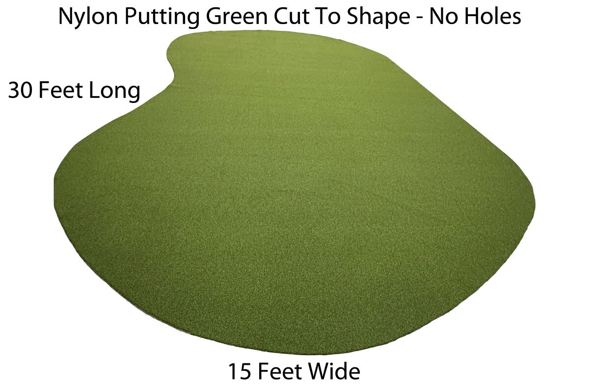 15ft x 30ft Synthetic Turf Backyard Artificial Grass Practice Putting Golf Green