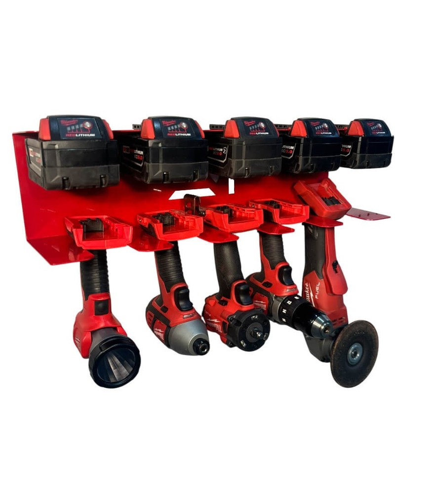 Milwaukee M18 Drill and Battery Organizer