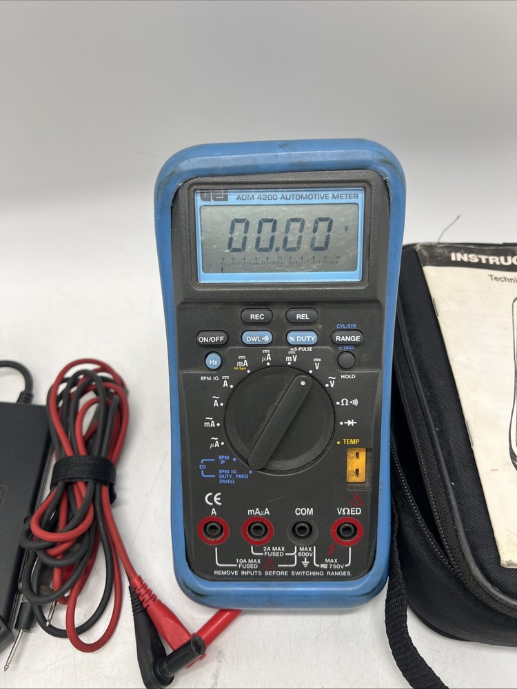 UEI ADM 4200 Automotive Multimeter Technical Solution Series.