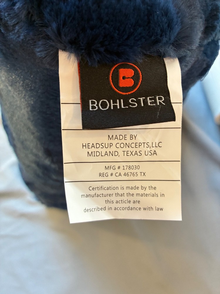 Bohlster neck pillow