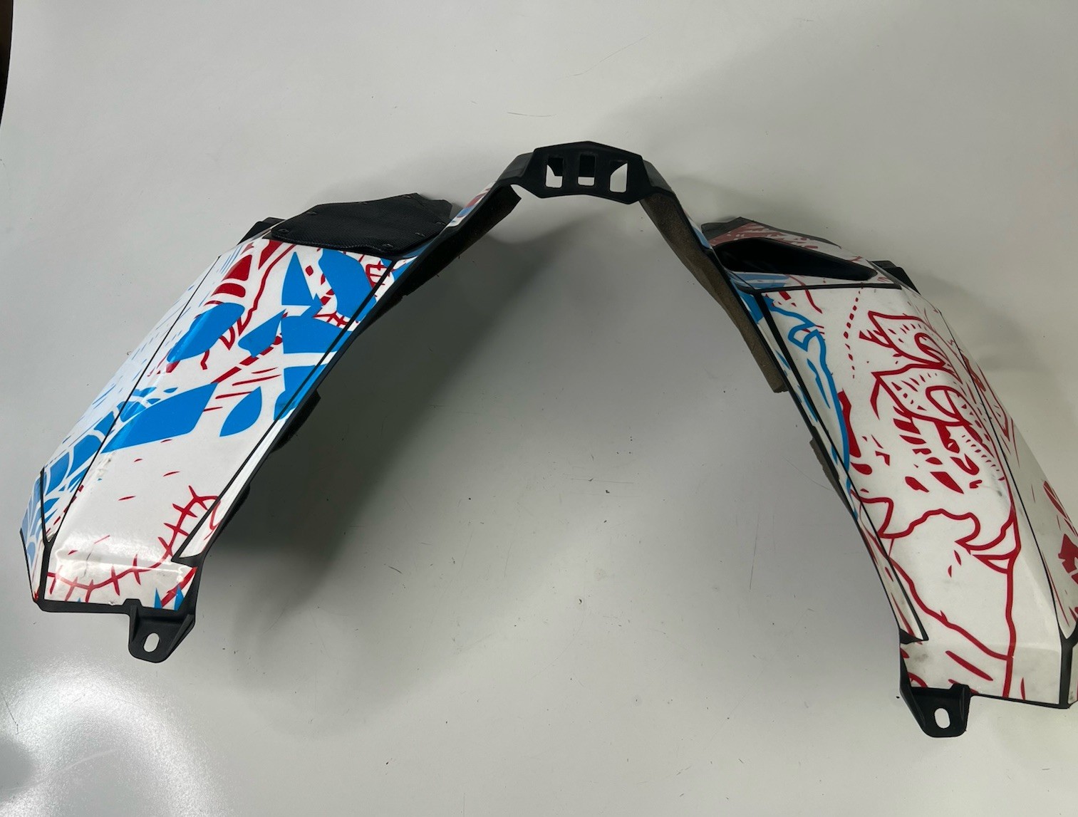 2017 POLARIS AXYS RMK 800 Black Console Plastic Cover Gas Tank 2206200