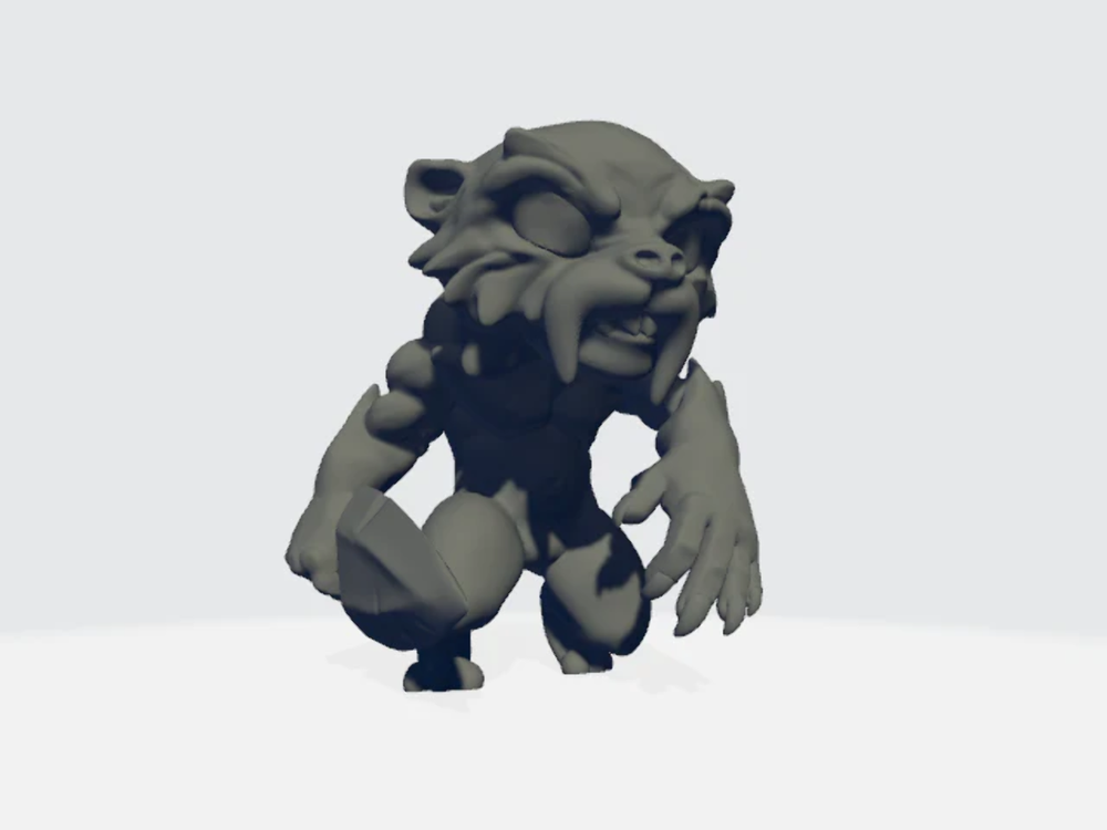 Monstero - Gnoll Stabber