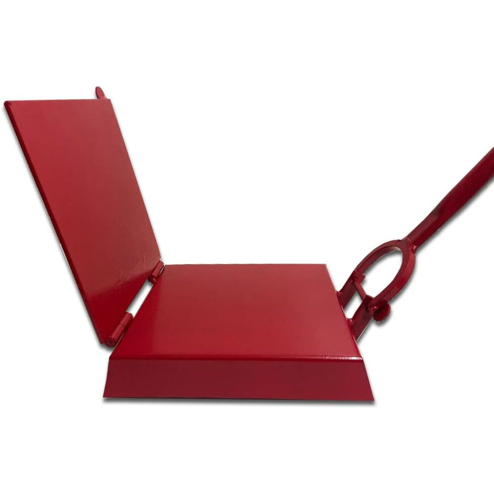 Manual Flower/Corn All Metal Tortilla Maker Press 12x12" Square Made in Mexico