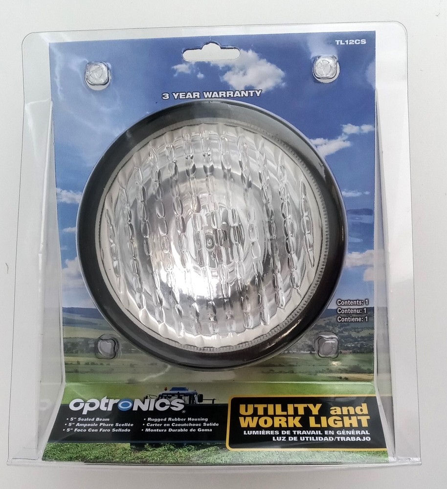 Optronics TL12CS 5" Sealed Beam Utility And Work Light
