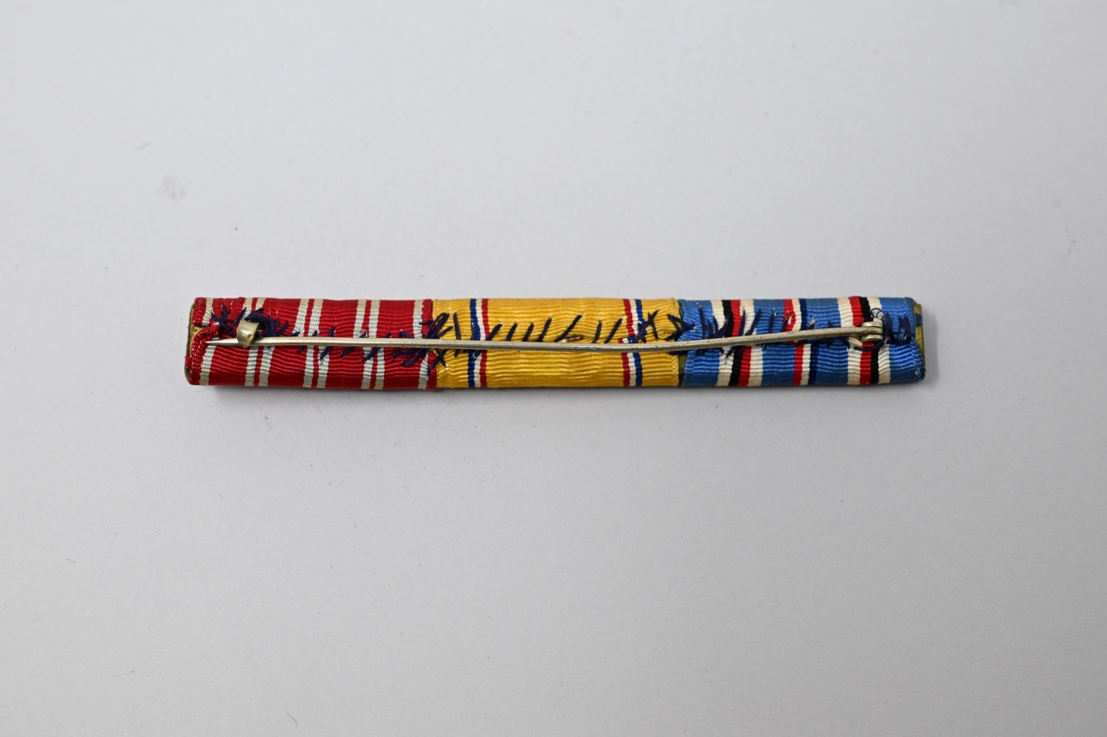 WWII US Marine Corps Ribbon Bar Sewn Original Second Nicaraguan Campaign Medal