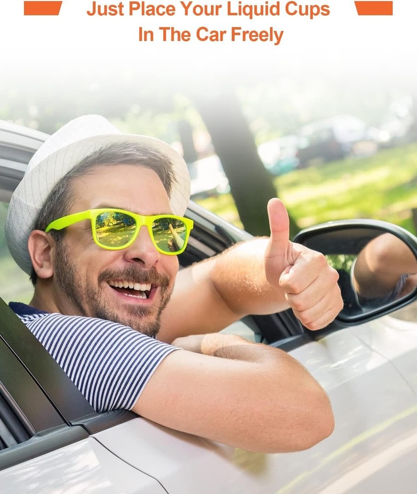 Cup Holders Insert Compatible With 2019-2025 Ram 1500 Cup Holder, Replace Door 2