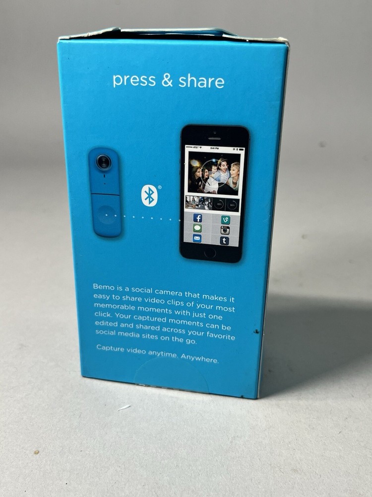 Logitech Bemo Social Video Camera 2014 water-resistant Mini Camcorder