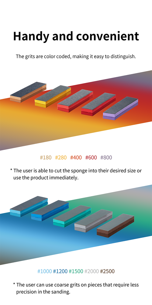 DSPIAE Sanding Sponge 3mm SS3 (5pcs) - US
