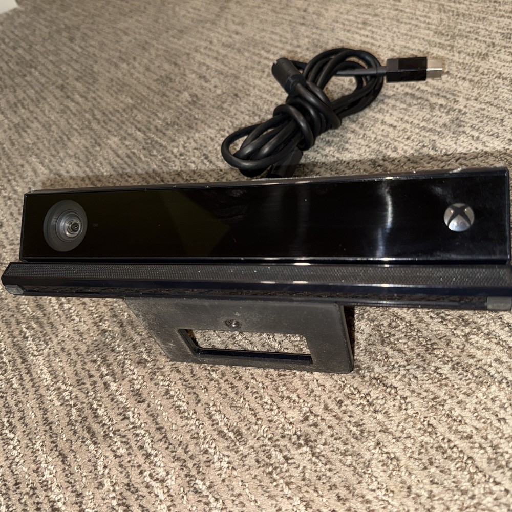 Microsoft Xbox one kinect connect black sensor bar Model 1520 with stand OEM