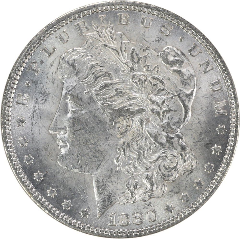 1880 Morgan Silver Dollar BU Uncertified #225