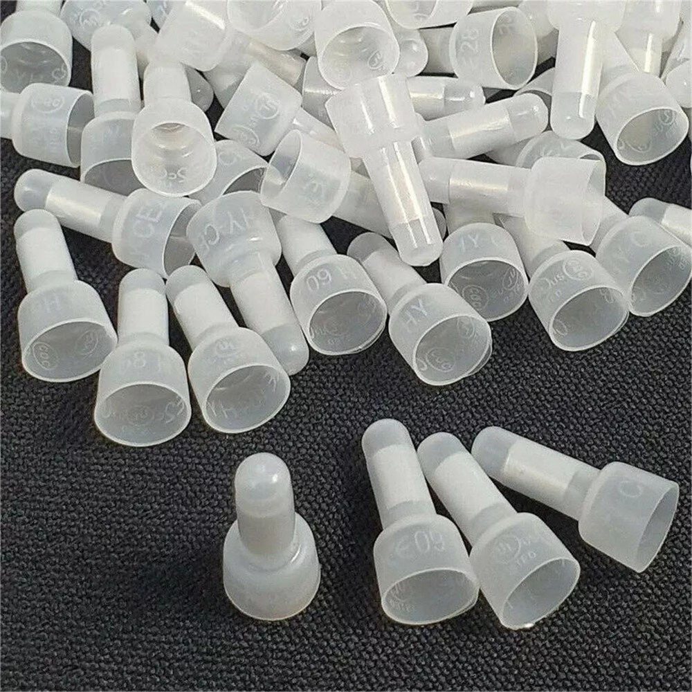Electrical Connector Set 200 Pcs Nylon Closed End Terminals for Versatility